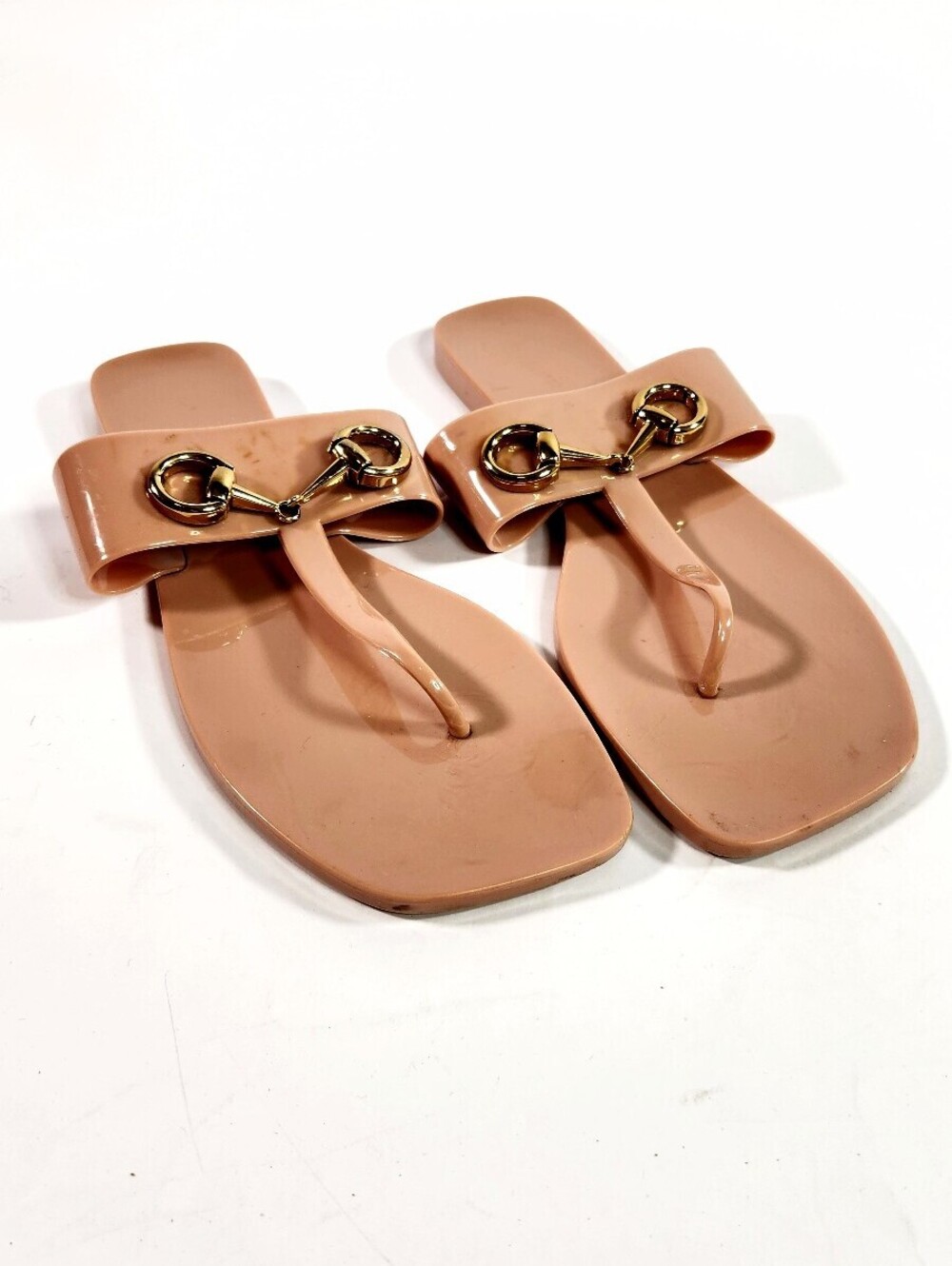 Jeffrey Campbell's Women's Nude Brown Flat Sandals